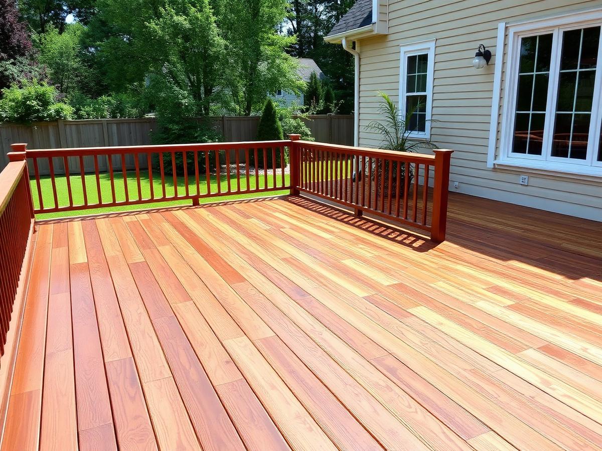 Deck restoration